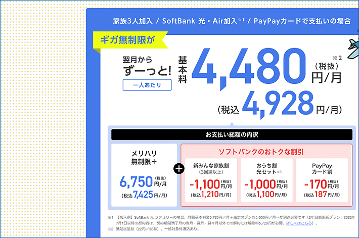 メリハリ無制限＋