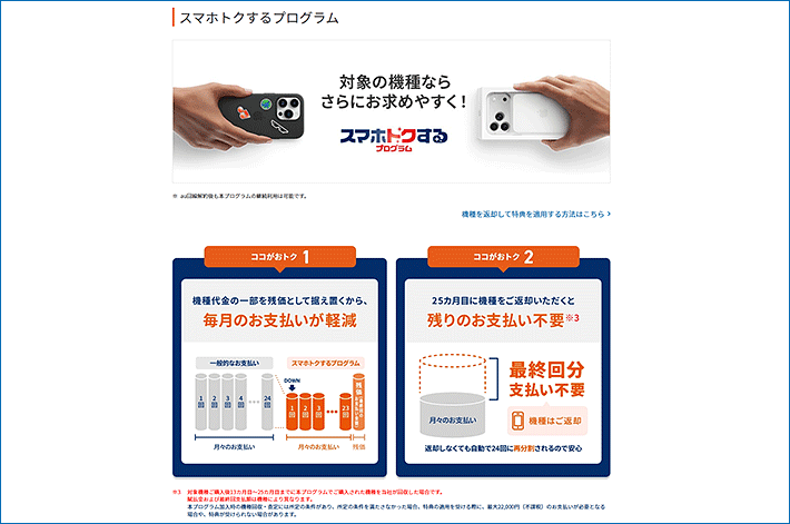 スマホトクするプログラム