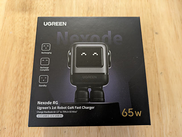 UGREEN Uno 急速充電器 65W