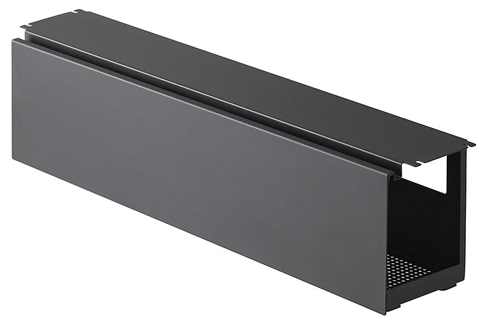 山崎実業 デスク下天板ケーブルラック タワー ロング