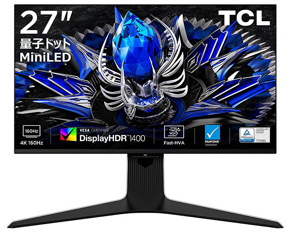 TCL Monitor 27R83U-4K QLED Monitor