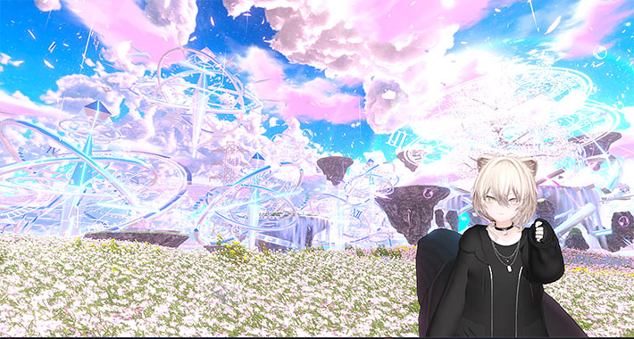 VRChat「ハジマリと福音の先へ -After the Origins an...」ワールド内